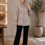 شومیز طرح دار